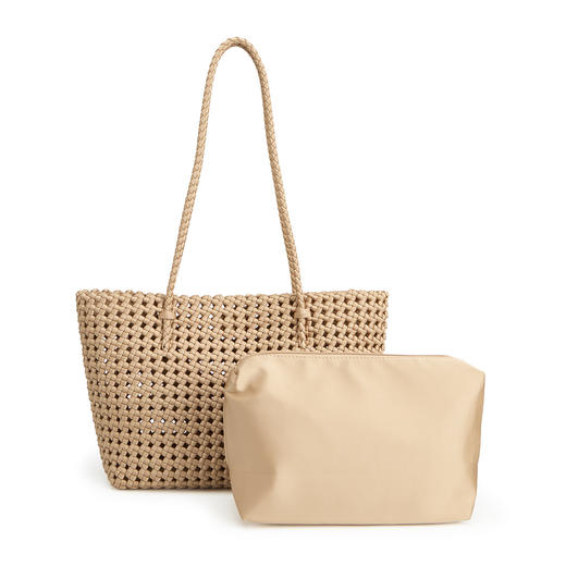 西村名物通勤腋下包2025新款高质感编织包时尚单肩包休闲百搭手提包潮X35CB30731 商品图7