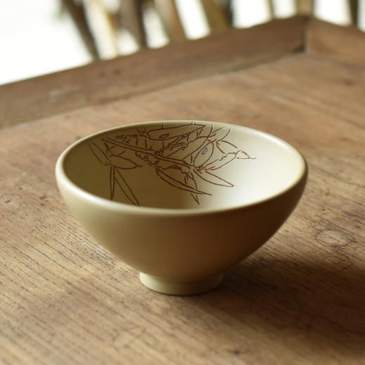 建水紫陶【 陶茶居斗笠杯】主人杯 商品图1