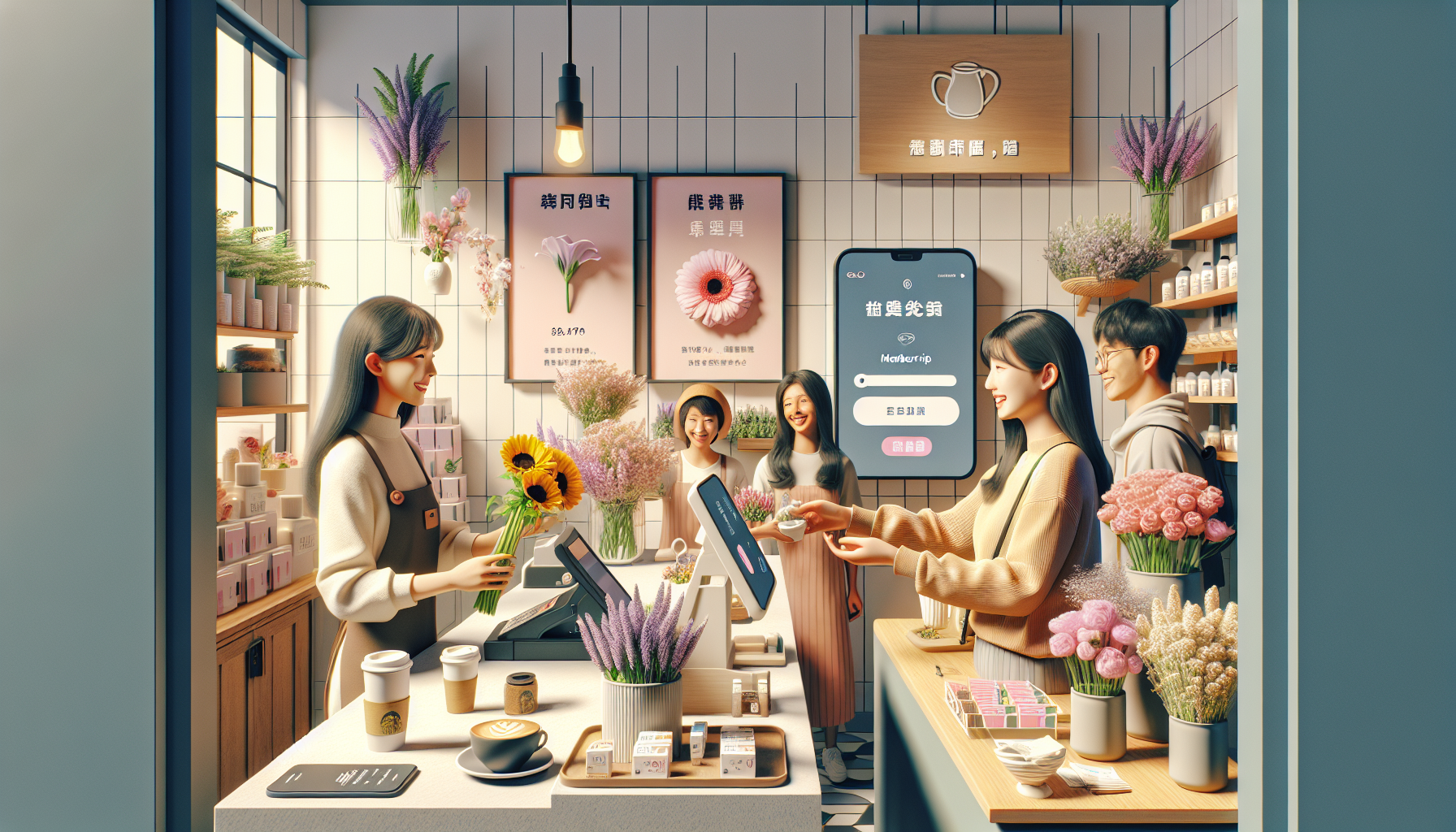 如何用“买咖啡送鲜花”引爆新人流？