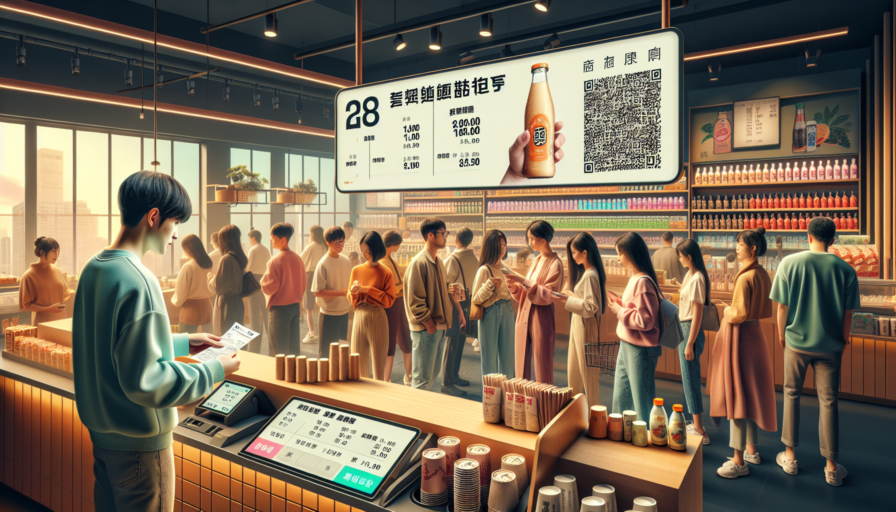 饮品店排队高峰期如何精准推送会员权益？
