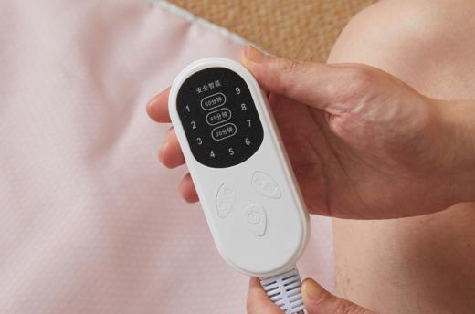 盐掌柜锦缎凉席艾绒毯，躺着、盖着，舒适热敷 商品图5