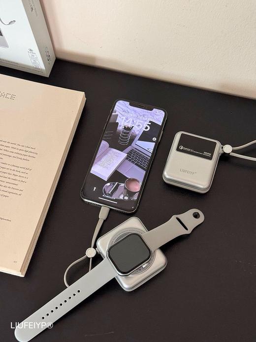 💥真正国家3C认证⚠️可上飞机高铁❗【LIUFEIYP方块显示屏超级快充充电宝】羽量级轻薄，小巧可随手放口袋❗ 商品图6