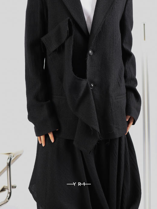Y's | 造型门襟西装外套 商品图2