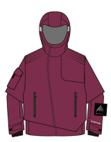25/26BURTON雪服W CAVALRY GORE TEX YOH JACKET BEAUJOLAIS