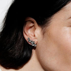 订购10周到｜TATABORELLO-SETA-水晶 耳钉［意大利设计师］