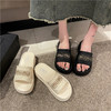【GZ】无忧购79元3件厚底拖鞋百搭时尚沙滩软底防滑一字拖828mumu（截单后3-5天发货) 商品缩略图3