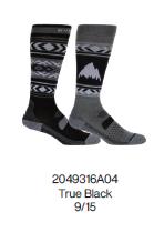 25/27BURTON雪袜W PRFRMNC LW SK 2PK TRUE BLACK 商品图0