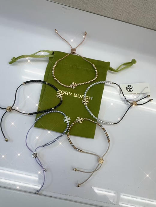 💰650🇺🇸包邮✈️ TB米粒珠手链⚡️💫和任何奢侈品叠戴都不怯，叠戴王者，无论配手镯手链手表都好看😍新款 商品图0