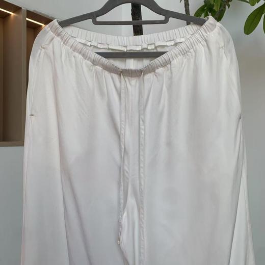 【线上专属】阔腿裤（24809891VC-月影白） 商品图1