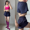 跃牌【安琪拉系列】凉感假两件跑步短裤女带口袋放手机防走光三分裤DK-5005 商品缩略图0