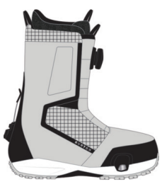 25/26BURTON雪鞋M HIGHSHOT SO GRAY CLOUD