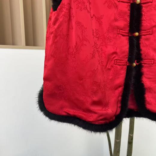 【线上专属】新岁·新中式马甲（24804176-朱砂） 商品图3