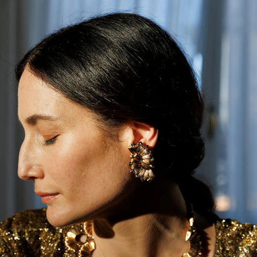 北京仓｜TATABORELLO-ECLISSI-扇形 耳钉［意大利设计师］ 商品图0