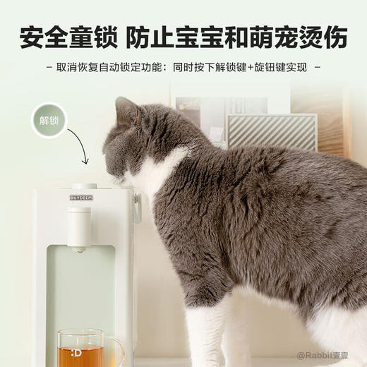【专柜-北鼎】北鼎即热式饮水机智能速热小型桌面饮水器家用台式热水机9系 商品图5