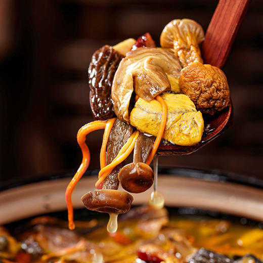 拾菌每日汤包#七彩菌汤包，虫草花、鹿茸菇、鸡油菌、雪山菇、珍珠香菇、姬松茸、羊肚菌，不含红枣枸杞充数 滋补必备 商品图6