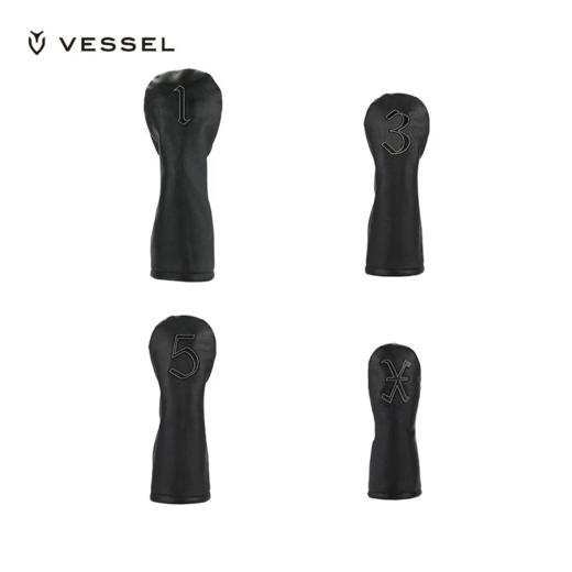 VESSEL 新款高尔夫球杆保护套 皮革防水泼推杆套 135X男女通用HC3 商品图1