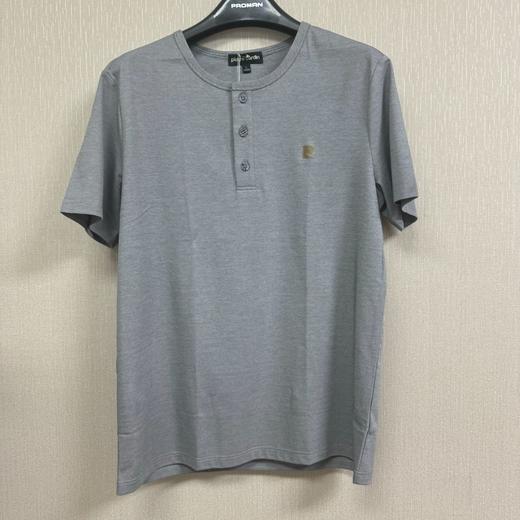 皮尔卡丹男士夏季宽松型圆领休闲印花短袖P111320 商品图2