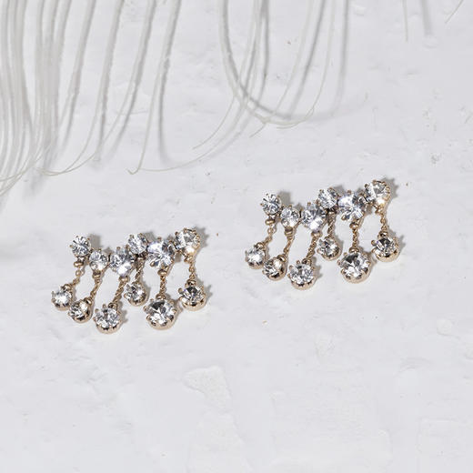 订购8周到｜TATABORELLO-VOIL-水晶 耳环［意大利设计师］ 商品图1