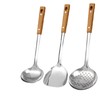 【厨房家用好帮手！买一送一！！！】不锈钢锅铲，漏勺子，汤勺，煎，铲，饭勺，炒菜锅铲子，厨房家用品厨具大全套裝。不卷边，耐高温，不产生有害物质，安心烹饪成就好厨艺！ 商品缩略图9