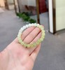 和田玉“青青一夏”渐变手串单圈老型珠 约9mm JD 商品缩略图0