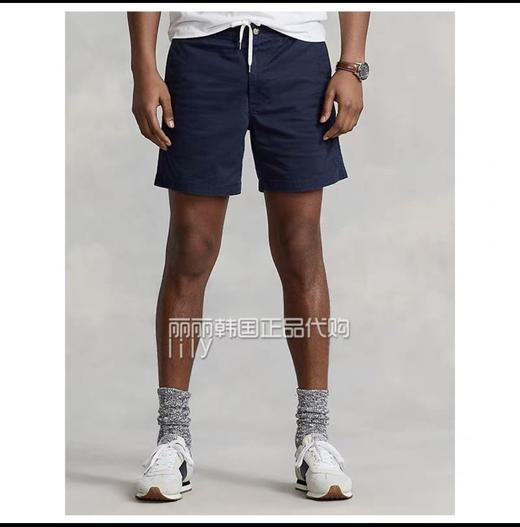 拉夫劳伦斜纹布梭织弹力短裤.. 好穿 商品图2