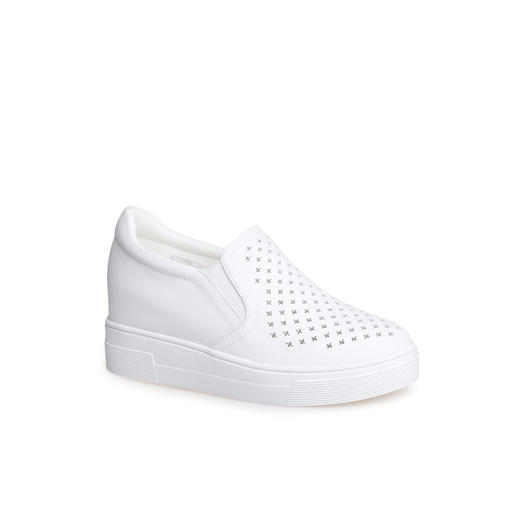 豪麟名鞋奥莱迪嘉女鞋牛皮革时尚休闲鞋DJXXO52WX204白色  原价1660元 商品图0