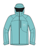 25/26BURTON雪服W AK GORE-TEX EMBARK JKT AQUA SPLASH 商品缩略图0
