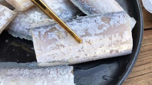 【京东包邮】400g*4袋59.9零冰衣实心带鱼段只选不带内脏的实心段新鲜度很好肉厚细腻鱼香味浓基地直邮 商品图5