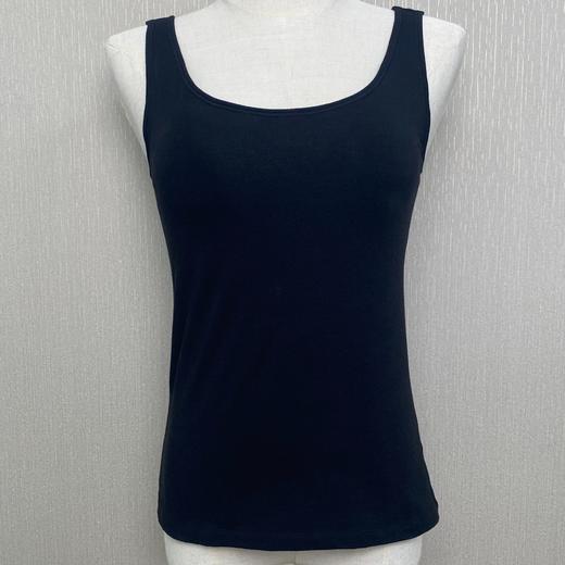 【大暑清凉购】皮尔卡丹女款带胸垫棉氨弹力背心WP729108 商品图1
