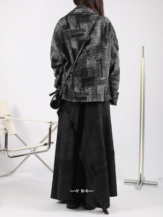 Y's | 灰色提花外套 商品图5