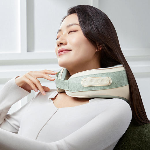 siaasoo象术 斜方肌颈椎按摩器颈部腰部背部肩颈斜方肌按摩仪热敷 N2 商品图0