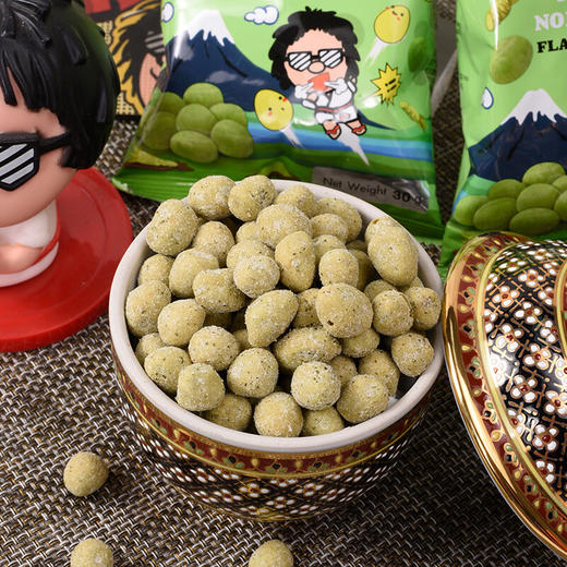 大哥芥末味/虾味香脆花生豆30g 便携小包装大粒饱满酥脆可口 152808/152807 商品图1