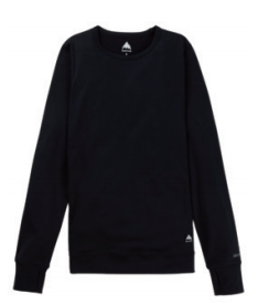 25/26BURTON雪服W Midweight Crew-TRUE BLACK