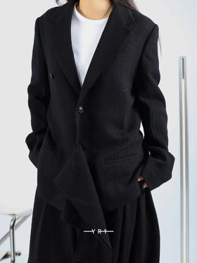 Y's | 造型门襟西装外套