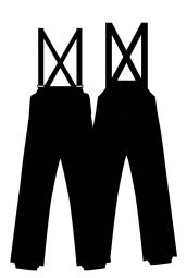 25/26BURTON雪服M AK457 GORE GD 3L PRO BIB TRUE BLACK 商品图0