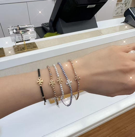 💰650🇺🇸包邮✈️ TB米粒珠手链⚡️💫和任何奢侈品叠戴都不怯，叠戴王者，无论配手镯手链手表都好看😍新款 商品图6