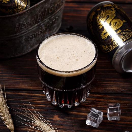 老挝进口啤酒 金三角龙啤 黑啤罐装 320ml*24 清爽醇香 商品图1