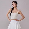 跃牌【安琪拉系列】运动健身瑜伽背心吊带拼色休闲女防走光美背WX2456 商品缩略图3