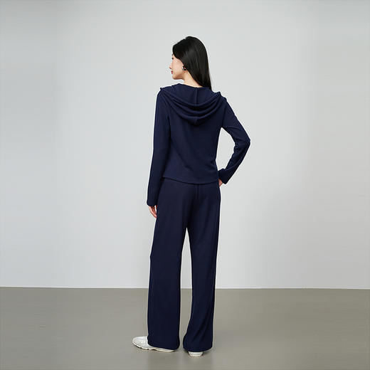 NEELLY纳俪商场同款秋季新款休闲通勤两件套女百搭卫衣休闲裤套装N25074Z05501 商品图1