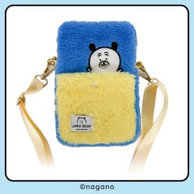 自嘲熊 帕格 毛绒手机包