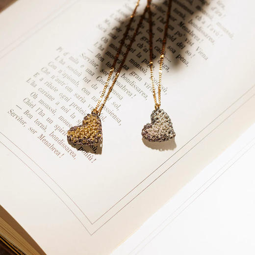 订购8周到｜TATABORELLO-CUORICINO-白金 项链［意大利设计师］ 商品图2