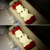 自然醒大眼红苹果云朵长条睡觉抱枕长条夹腿毛绒玩具女生卧室靠枕玩偶娃娃礼物QYL 商品缩略图7