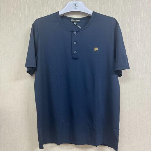 皮尔卡丹男士夏季宽松型圆领休闲印花短袖P111320 商品图3