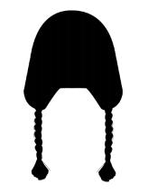 25/26BURTON帽子AK457 EARFLAP BEANIE TRUE BLACK 商品图0