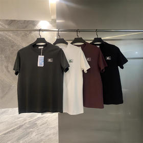 设计师线！2025双面水柔棉!凉感科技夏季男士印花休闲短袖T桖！