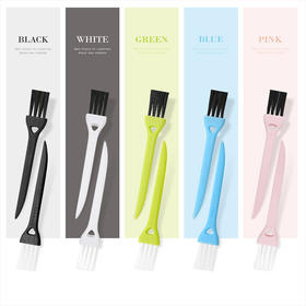 超值六支装！【刃口清洁无忧，毛刷刷毛精细！】剃须刀毛刷 缝隙清洁刷 凹槽小刷子 迷你小毛刷 刷子-QA