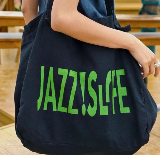 【Jazz is Life】帆布托特包 商品图0