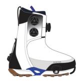 25/26BURTON雪鞋W WAVERANGE XPRO SO WHITE 商品图0