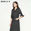 NEELLY纳俪商场同款春季新款休闲工装风收腰连衣裙女气质百搭长裙N25074Y04556 商品缩略图0