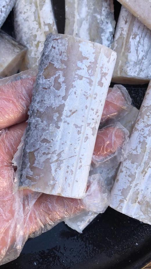 【京东包邮】400g*4袋59.9零冰衣实心带鱼段只选不带内脏的实心段新鲜度很好肉厚细腻鱼香味浓基地直邮 商品图2